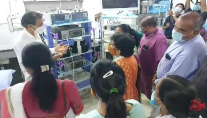 BHAVNAGAR: કેન્દ્રીય આરોગ્યમંત્રી મનસુખ માંડવીયાએ અઢી કરોડનાં ખર્ચે સ્થાપિત ઓક્સિજન પ્લાન્ટનું લોકાર્પણ કર્યું