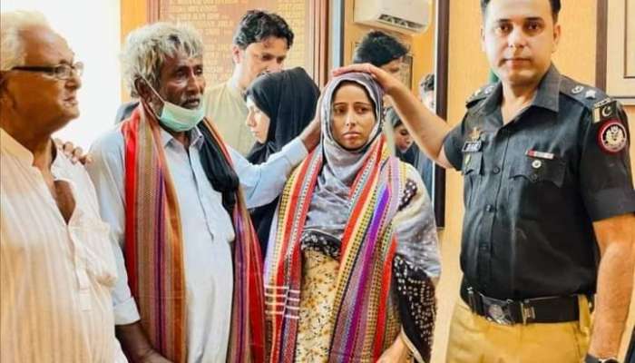 પાકિસ્તાનમાં ધર્મ પરિવર્તન કરાવી હિન્દુ મહિલાના લગ્ન કરાવી દીધા, પોલીસે બચાવી