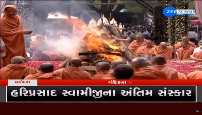 સોખડા હરિધામ મંદિર: હરિપ્રસાદ સ્વામીજીના ઉત્તરાધિકારીની જાહેરાત, આ સ્વામી સંભાળશે સુકાન