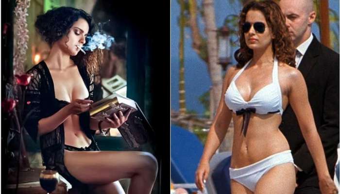 Kangana Ranaut એ અંદર કંઈ પહેર્યું છેકે નહીં? ટ્રાન્સપરન્ટ બ્રાલેટએ મચાવી દીધી બબાલ!