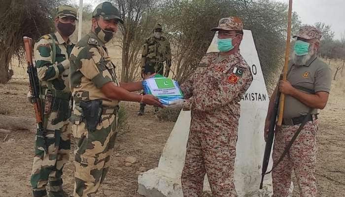 BSF એ પાકિસ્તાનના સ્વતંત્રતા દિવસ નિમિત્તે પાકિસ્તાન રેન્જર્સને પાઠવી શુભેચ્છાઓ