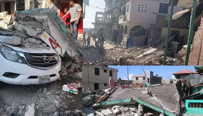 Haiti Earthquake: હૈતીના દરિયાકાંઠે 7.2 ની તીવ્રતાનો ભૂકંપ, ભારે વિનાશની આશંકા