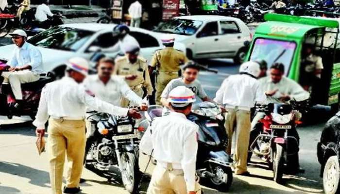 Those who violate traffic rules and do not pay e-challan will be fined on the spot