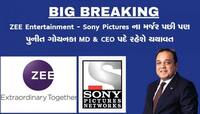 પુનીત ગોયંકા વિલય બાદ બનનારી નવી કંપનીના MD-CEO પદે યથાવત રહેશે