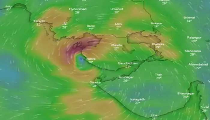 ગુજરાતના માથા પરથી વાવાઝોડાનું સંકટ ટળ્યું, પાકિસ્તાન તરફ ફંટાયું, પણ અસર રહેશે