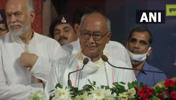 Bhopal: જાહેર મંચ પરથી દિગ્વિજય સિંહે અમિત શાહ અને RSS ની કરી પ્રશંસા, જાણો શું કહ્યું 