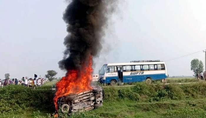 Farmers Protest: લખીમપુર હિંસામાં 8 લોકોના મોત, સ્થિતિ તણાવપૂર્ણ, ઈન્ટરનેટ સેવા બંધ