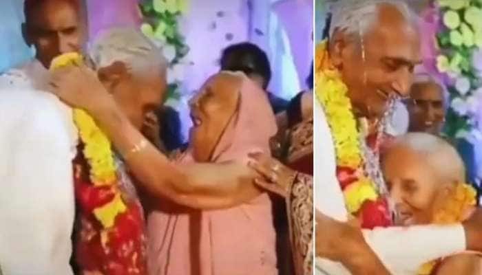 'વૃદ્ધ દુલ્હા-દુલ્હન' ના ધૂમધામથી થયા લગ્ન, પરિવારે કઈક આવી રીતે કરી ઉજવણી