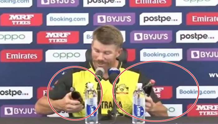 કલર થઈ ગયો!!! રોનાલ્ડો બનવા નીકળ્યો હતો David Warner, પણ કોકની બોતલ હટાવવી ભારે પડી