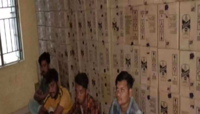 અમદાવાદમાં દારૂ'ખાના' ની રેલમ છેલ થાય તે પહેલા પોલીસનો દરોડો, એટલો દારૂ પકડાયો કે પોલીસ પણ વિચારતી થઇ