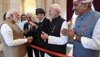 આજે પદ્મ પુરસ્કાર એવોર્ડ સમારોહમાં PM મોદીએ વિજેતાઓ સાથે મુલાકાત કરી, જુઓ Photo