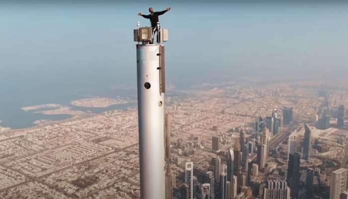 Burj Khalifa ની ટોચ પર પહોંચ્યો આ અભિનેતા, 2722 ફૂટની ઉંચાઈ પરથી એવા ફોટા પડાવ્યાં કે શું કહેવું...