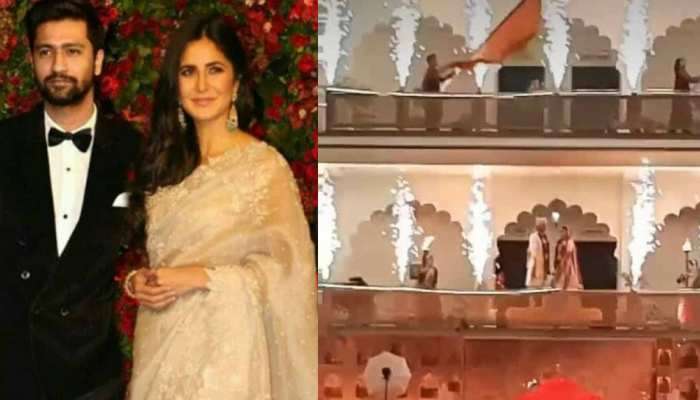 Vicky-Katrina ના લગ્નના પ્રથમ PICS થયા લીક, 'મહેલ' માં જોવા મળ્યો રાજાશાહી અંદાજ