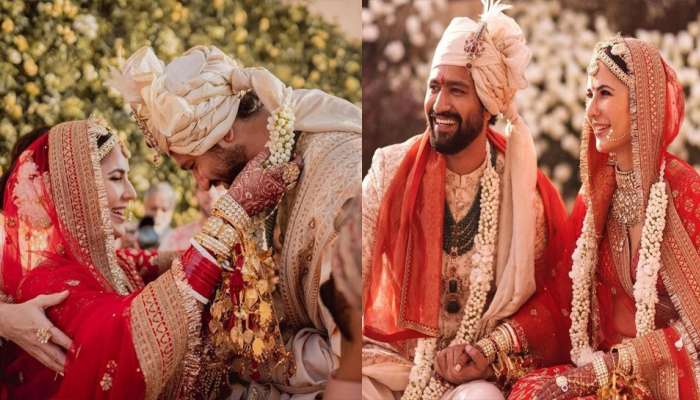 Katrina Kaif Vicky Kaushal Wedding Video: પતિ-પત્ની બની ગયા કૈટરીના અને વિક્કી, શાહી અંદાજમાં થયા લગ્ન