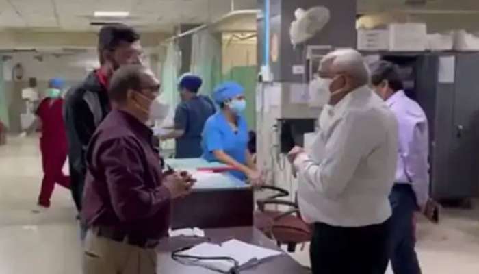 CM ની સિવિલમાં સરપ્રાઇઝ વિઝિટ: આરોગ્યમંત્રીની ગેરહાજરી ઉડીને આંખે વળગી