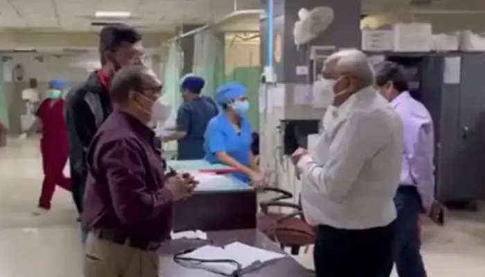 CM ની સિવિલમાં સરપ્રાઇઝ વિઝિટ: આરોગ્યમંત્રીની ગેરહાજરી ઉડીને આંખે વળગી