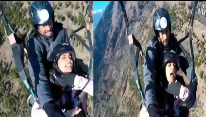Viral Video: પેરાગ્લાઇડિંગ સમયે પતિ પર ગુસ્સે થઈ મહિલા, કહ્યું- મારા લગ્ન કેમ કરાવ્યા ભગવાન, જુઓ વીડિયો