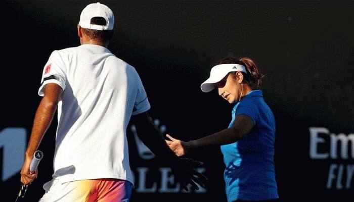 Australian Open માં સાનિયા અને રાજીવની જોડીએ રંગ રાખ્યો, યથાવત રાખ્યો જીતનો સિલસિલો