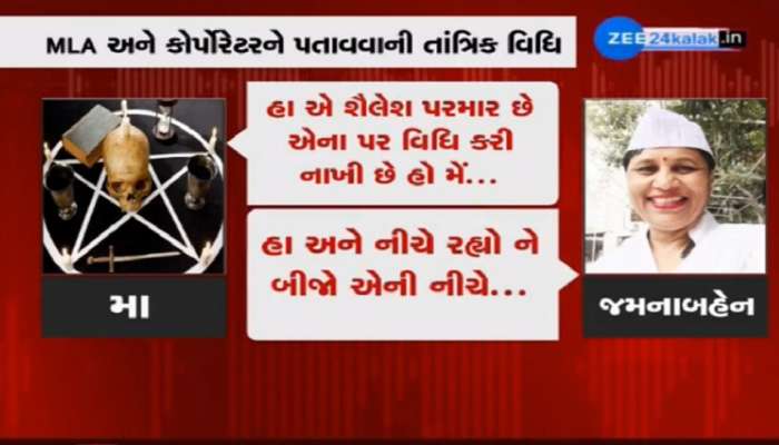 તાંત્રિક વિધિ કરી કોંગ્રેસના બે નેતાઓનો ખાત્મો બોલાવવાનો પ્લાન, મહિલા નેતાનો ઓડિયો વાયરલ