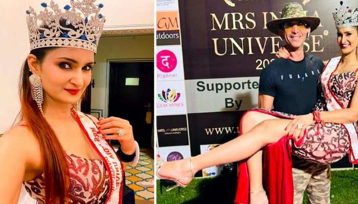 42 વર્ષની ઉંમરે Mrs. India Universe બની કર્નલની પત્ની, તસવીરો જોઈને ઉંડી જશે હોંશ