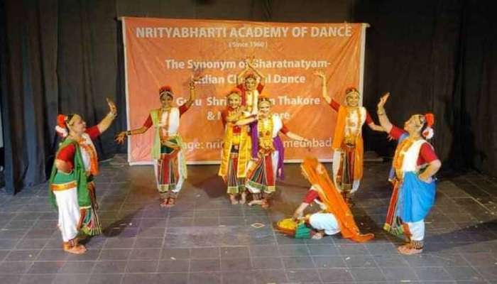 ભરતનાટ્યમનુ અદભૂત પરર્ફોમન્સ, નૃત્ય પર્વમાં રજૂ થઈ કૃષ્ણ જીવન લીલા