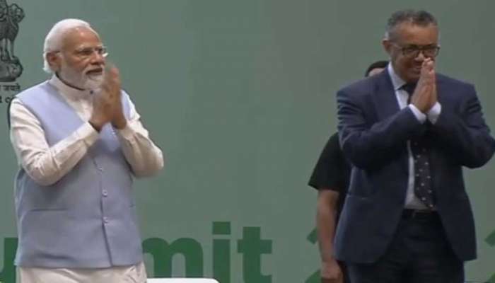 મહાત્મા મંદિરમાં PM મોદી પોતાના ભાષણમાં WHOના વડા પર ઓવારી ગયા, ડો. ટેડ્રોસને આપ્યું 'તુલસીભાઈ' નામ