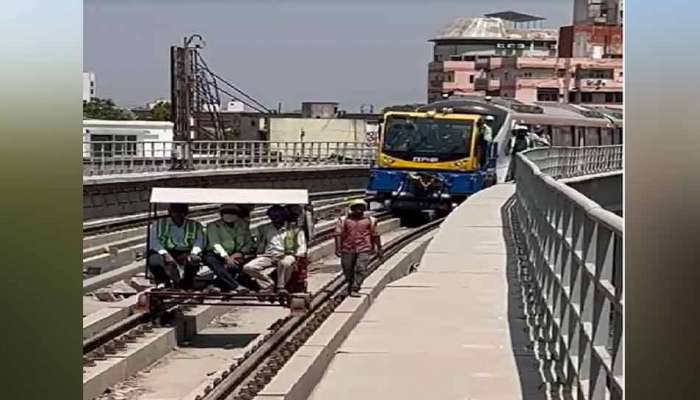 અમદાવાદમાં જલ્દી જ મેટ્રો ટ્રેન દોડશે, કાંકરિયાની ટનલમાંથી દોડાવીને ટેસ્ટીંગ કરાયું 