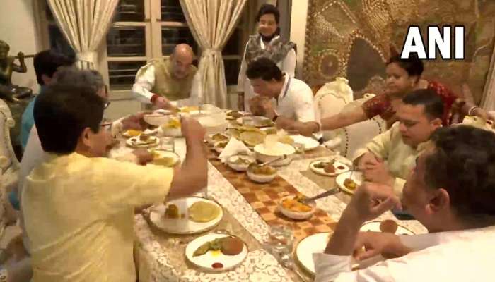 Sourav Ganguly: ગૃહ મંત્રી અમિત શાહ ડિનર કરવા પહોંચ્યા ગાંગુલીના ઘરે, દાદાએ મીડિયા સમક્ષ કર્યો આ ખુલાસો