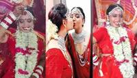 Photos : પુરુષ વગરના ક્ષમા બિંદુના આત્મવિવાહ, જ્યાં તે કન્યા અને વર બંને બની...
