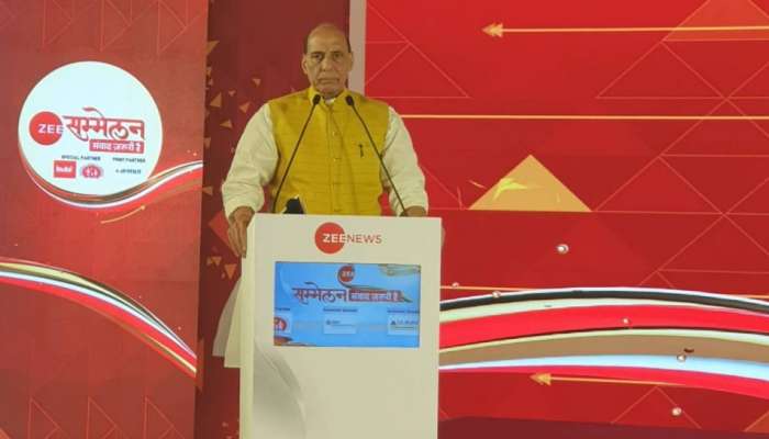 Zee Sammelan: એક ઈંચ જમીન પણ ચીનના કબજામાં નહીં જાય, દેશના માન-સન્માન સાથે સમાધાન નહીં- રાજનાથ સિંહ