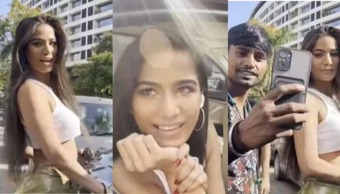 પૂનમ પાંડે Oops Moment નો ભોગ બની, બ્રાલેસ સ્ટાઈલનો Video થયો વાયરલ