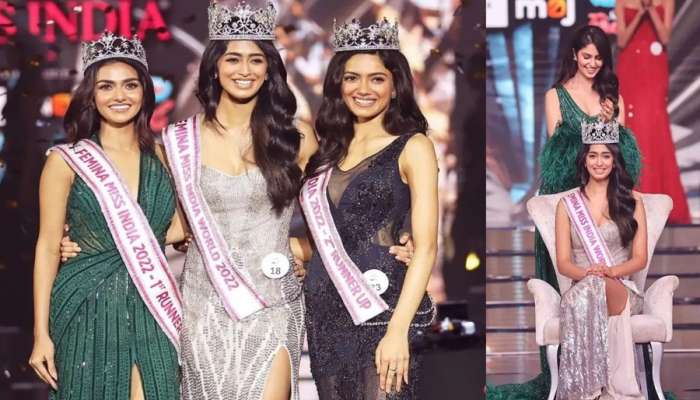 Femina Miss India Winner: કર્ણાટકની Sini Shetty બની મિસ ઈન્ડિયા...વાયરલ થઈ હોટ તસવીરો