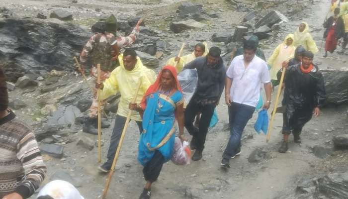 Amarnath Flood: અમરનાથ ગુફા પાસે ફરી આવ્યું પૂર, અનેક લોકોને રેસ્ક્યૂ કરવામાં આવ્યા