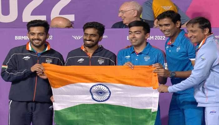 CWG 2022: મિક્સ ટેબલ ટેનિસમાં ભારતને મળ્યો ગોલ્ડ, આ ત્રણ ખેલાડીઓએ રચ્યો ઈતિહાસ