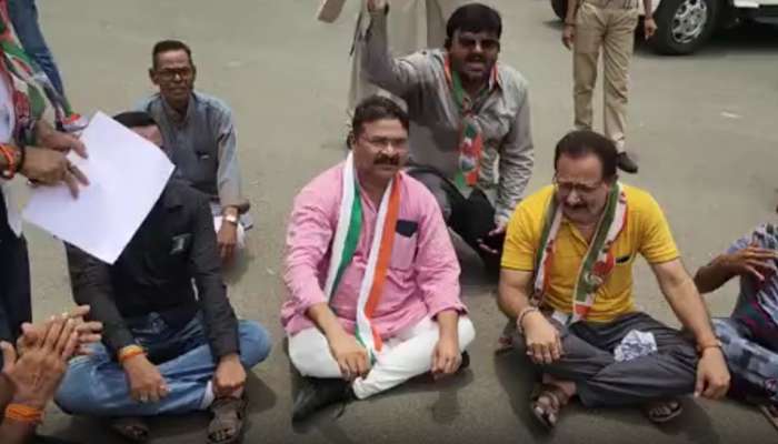 રાજ્યભરમાં કોંગ્રેસ દ્વારા મોંઘવારી સહિતના મુદ્દે વિરોધ પ્રદર્શન, પોલીસ અને કોંગી કાર્યકર્તાઓ વચ્ચે ઘર્ષણ