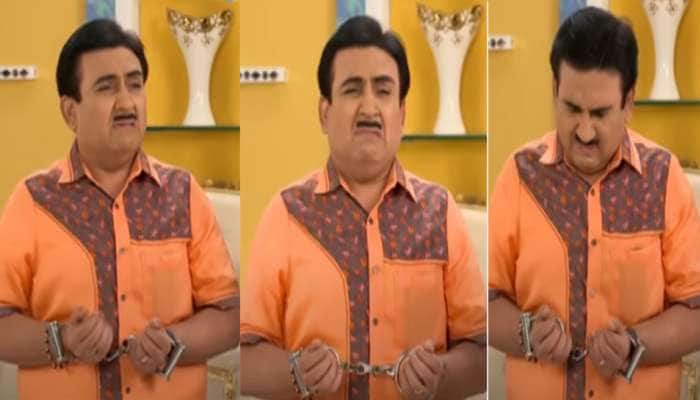 હાથકડી પહેરાવી પોલીસે જેઠાલાલની કરી ધરપકડ, છેલ્લી ઘડીએ આ શખ્સે બચાવ્યો જીવ