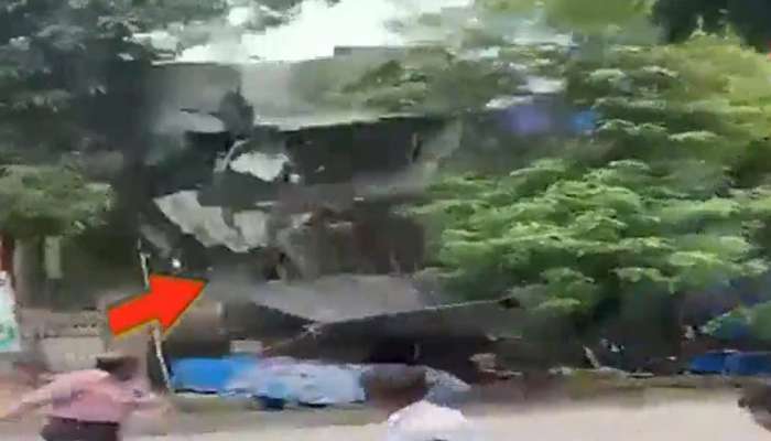 Watch: બોરીવલીમાં 4 માળનું બિલ્ડિંગ તૂટી પડ્યું, Video જોઈને હચમચી જશો