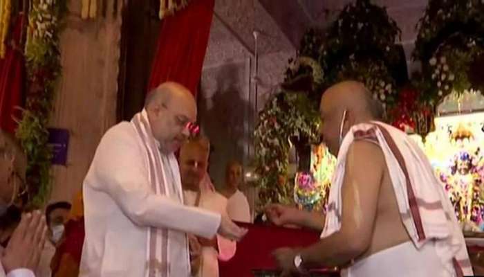અમિત શાહ પરિવાર સાથે અમદાવાદના ઇસ્કોન મંદિરમાં ઉજવશે કૃષ્ણજન્મોત્સવ, જાણો સમગ્ર કાર્યક્રમ