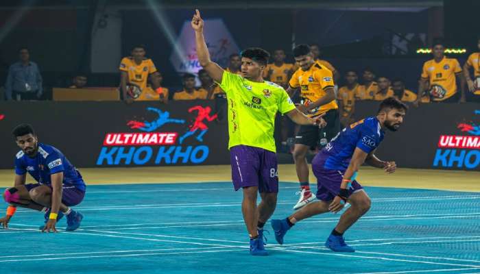 Ultimate Kho Kho: ગુજરાત જાયન્ટ્સની સીઝનમાં પ્રથમ હાર, છતાં ટેબલમાં ટોપ પર ટીમ