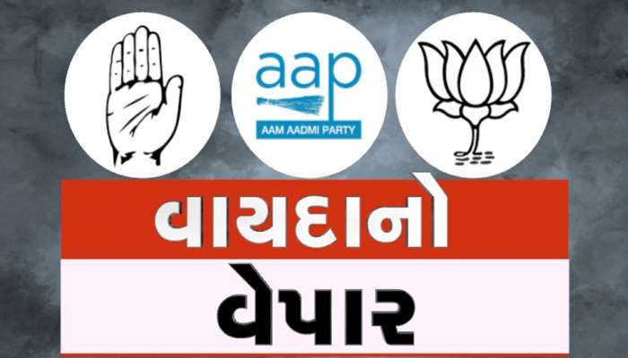 ભાજપના ગઢમાં ગાબડું પાડવા આપની 'ગેરન્ટી' તો કોંગ્રેસનો 'વાયદો', શું જીતશે જનતાનો વિશ્વાસ