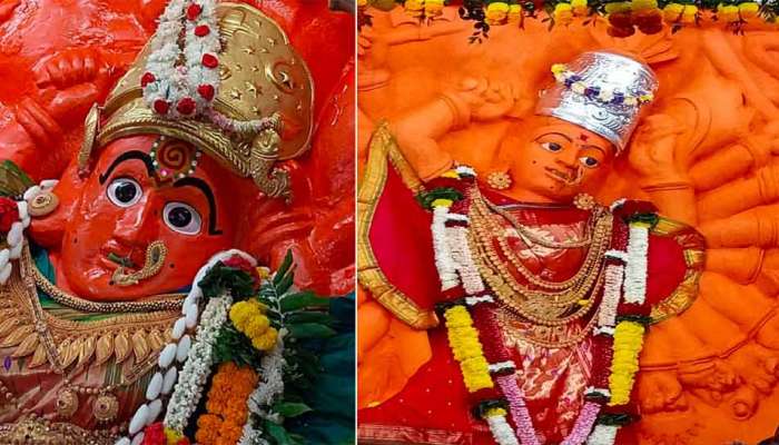 સપ્તશૃંગી માતાજીના જૂના સ્વરૂપના દર્શન થશે, 500 વર્ષથી ચઢેલા સિંદુરના થપેટાને દૂર કરાયા