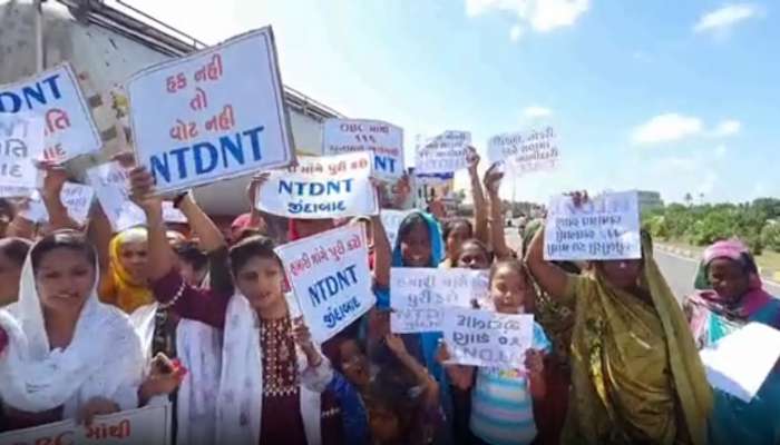 ગુજરાતમાં આ શું થવા બેઠું છે? NTDNT અનામત કેટેગરીની 40 જ્ઞાતિઓના લોકો દ્વારા ચક્કાજામ