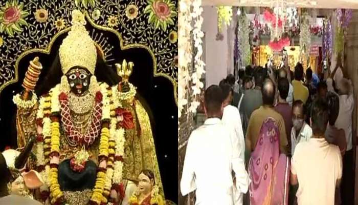 Navratri 2022 : પહેલા નોરતે જ ગુજરાતના મંદિરોમાં ભીડ, અંબાજીમાં મંગળા આરતીમાં ભક્તો પહોંચ્યા