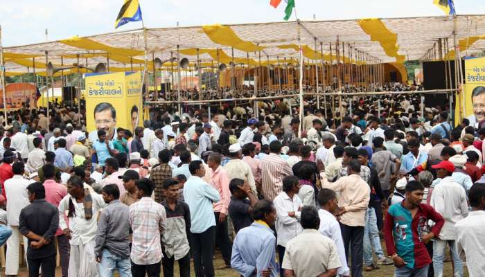 Kejriwal In Gujarat Live Update: હું તમારા માટે ખુશખબર લાવ્યો છું, IB નો રિપોર્ટ છે કે ગુજરાતમાં AAPની સરકાર બનશે: કેજરીવાલ