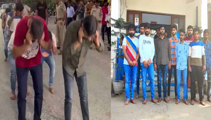 અમદાવાદ: 'લુખ્ખાગીરી' કરનારને મળશે આવી જ સજા! પોલીસે નબીરાઓને કરાવ્યું કાયદાનું ભાન
