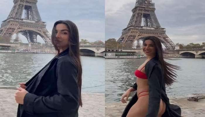 એફિલ ટાવરની સામે બે યુવતીઓએ અચાનક ઉતારી દીધા કપડા? વીડિયો વાયરલ થતાં બબાલ