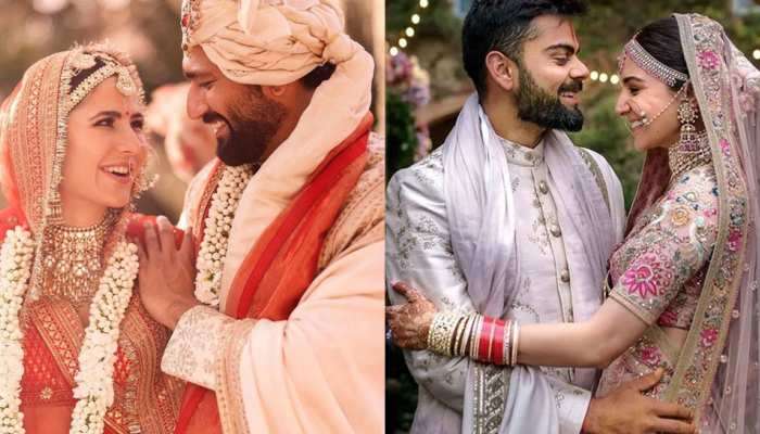Anushka-Virat થી માંડીને Katrina-Vicky સુધી, આ બોલીવુડ વેડિંગ્સમાં થયો કરોડોનો ખર્ચ