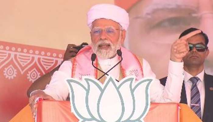 PM Modi Gujarat Visit: PM મોદીએ કહ્યું; 'સૌરાષ્ટ્ર ઉંધી રકાબી જેવું, આખી નર્મદા નદી આપણે સૌરાષ્ટ્રમાં ઉપર સુધી પહોંચાડી'