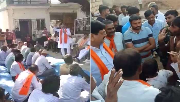 Gujarat Elections 2022 : અમરેલીમાં જેવી કાકડિયાનો થયો વિરોધ, સભા અધૂરી છોડીને ભાગવુ પડ્યું 