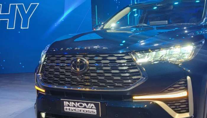 Toyota Innova HYCROSS: ઉઠી ગયો MPV પરથી પડદો! અહીં જુઓ લુક અને જાણો કેટલી છે ખાસ